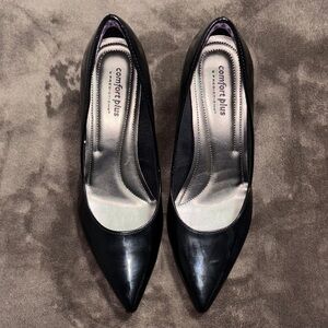 Black Women's Pumps, Sz 8